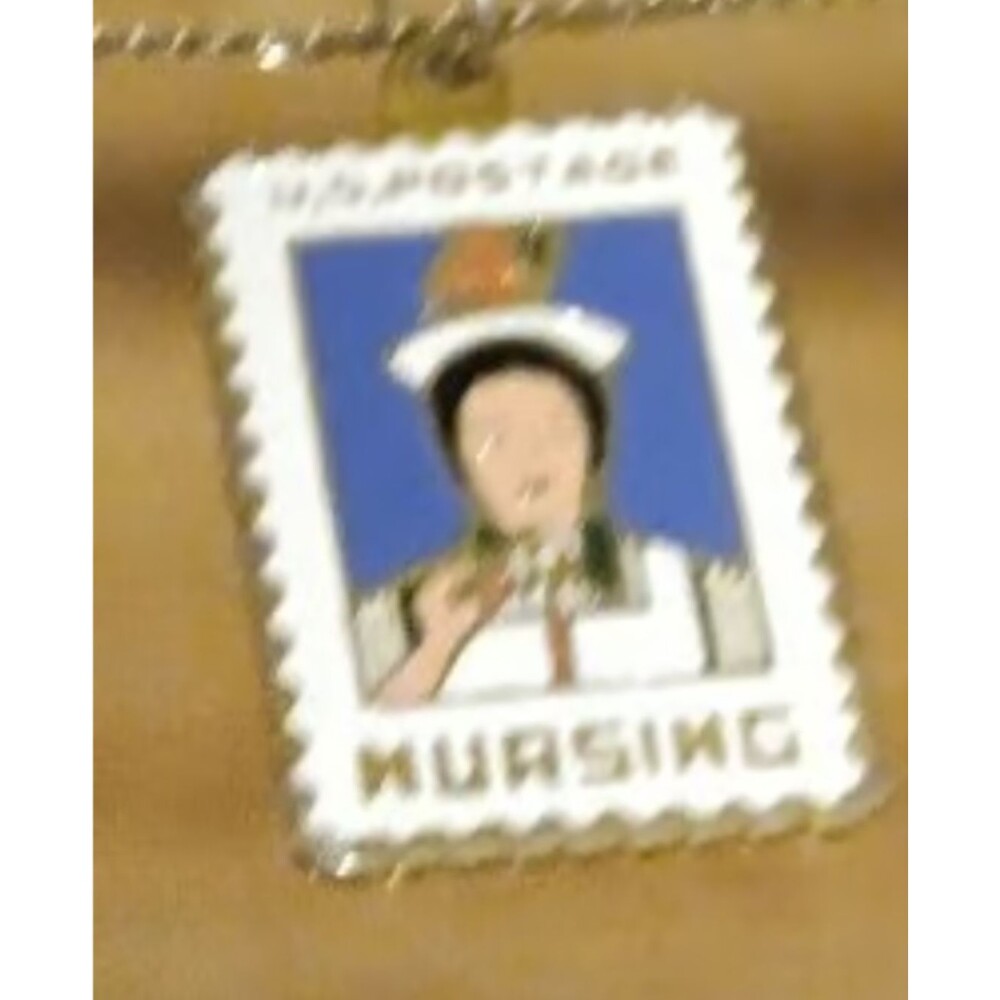 The March Co Nursing Stamp Necklace